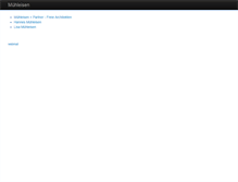 Tablet Screenshot of muehleisen.org